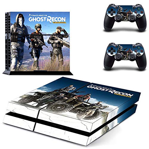 FENGLING Tom Clancy'S Ghost Recon: Wildlands Ps4 Skin Sticker Calcomanía para Playstation 4 Consola y Controlador Skin Ps4 Sticker Vinilo