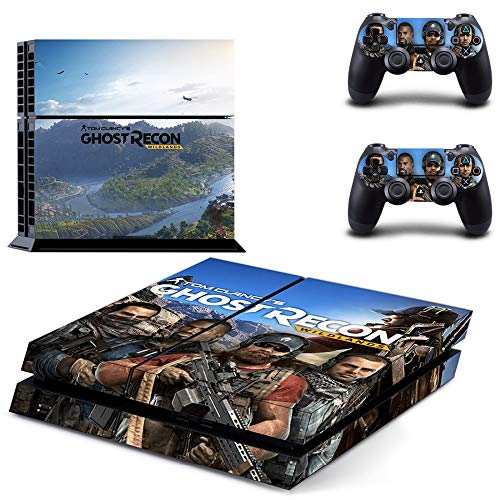 FENGLING Tom Clancy'S Ghost Recon: Wildlands Ps4 Skin Sticker Calcomanía para Playstation 4 Consola y Controlador Skin Ps4 Sticker Vinilo