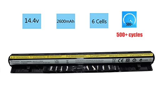 FengWings® 14.4V 2600mAh L12L4E01 L12S4E01 L12M4E01 L12M4A02 Bateria Reemplazar por Lenovo Z50 Z50-70 G50 G50-70 G50-45 G500s G50-30 G50-45 G50-70 G50-80 Z50 Z70 Z710 B70-80 Z50-75 S510P