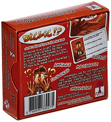 Ferti Games – Juego de salón, Déclic