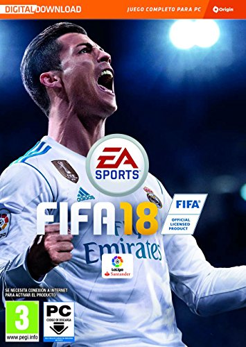 FIFA 18 - Edición estándar (La caja contiene un código de descarga - Origin)