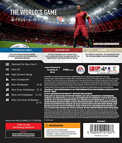 FIFA 18 - Standard Edition - Xbox One [Importación alemana]