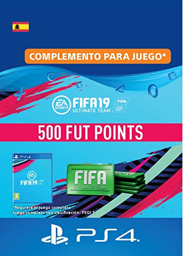 FIFA 19 Ultimate Team - 500 FIFA Points | Código de descarga PS4 - Cuenta española