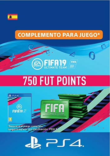 FIFA 19 Ultimate Team - 750 FIFA Points | Código de descarga PS4 - Cuenta española