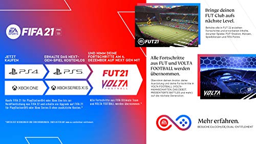 FIFA 21 ULTIMATE EDITION - (inkl. kostenlosem Upgrade auf PS5) - PlayStation 4 [Importación alemana]