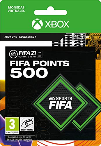 FIFA 21 Ultimate Team 500 FIFA Points | Xbox One - Código de descarga