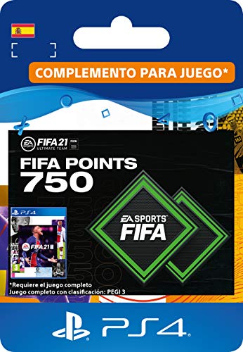 FIFA 21 Ultimate Team 750 FIFA Points | Código de descarga PS4 (incl. upgrade gratuita a PS5) - Cuenta española