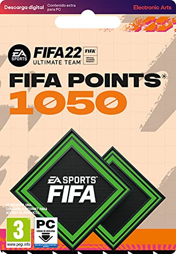 FIFA 22 Standard | Código Origin para PC + FIFA 22 Ultimate Team 1050 FIFA Points | Código Origin para PC