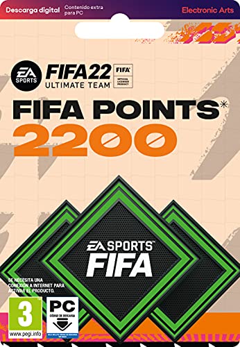 FIFA 22 Ultimate Edition| Código Origin para PC + FIFA 22 Ultimate Team 2200 FIFA Points |Código Origin para PC