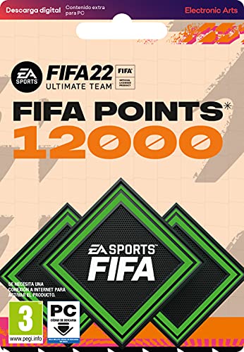 FIFA 22 Ultimate Team 12000 FIFA Points | Código Origin para PC