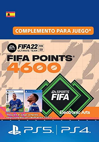 FIFA 22 Ultimate Team - 4600 FIFA Points | Código de descarga PS4/PS5 - Cuenta española