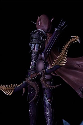 Figura De World of Warcraft - Forsaken Queen Sylvanas Windrunner Statue, 20 '' (50 Cm) Estatua Alta, Fina Y Delicada
