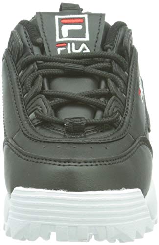 FILA Disruptor kids Zapatilla para Unisex niños, Negro (Black), 35 EU