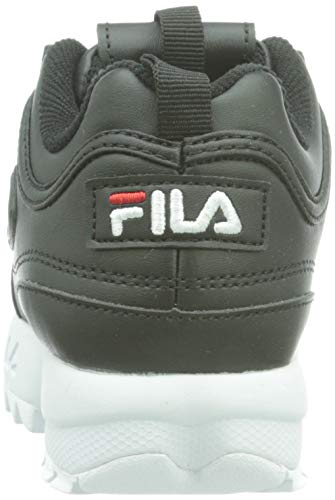 FILA Disruptor kids Zapatilla para Unisex niños, Negro (Black), 35 EU