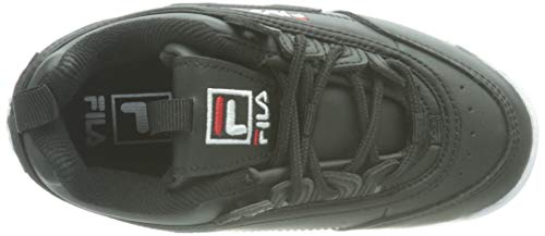 FILA Disruptor kids Zapatilla para Unisex niños, Negro (Black), 35 EU