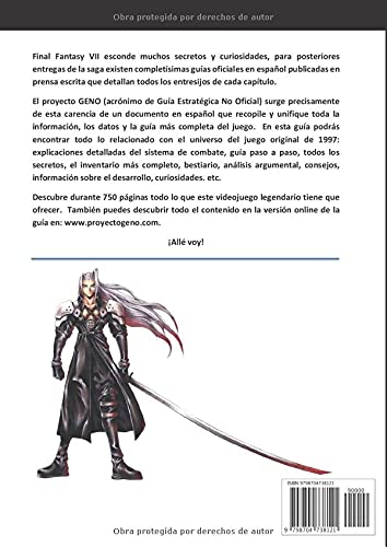 Final Fantasy VII - Guía de Estrategia No Oficial: Proyecto GENO