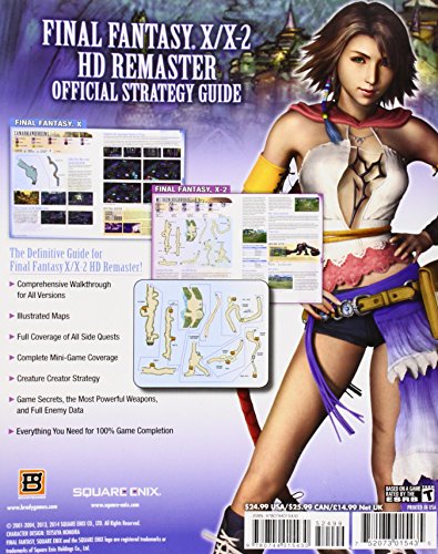 Final Fantasy X-X2 HD Remaster Official Strategy Guide