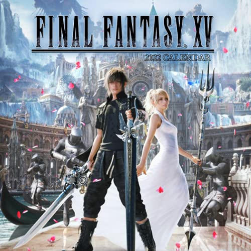 Final Fantasy XV Calendar 2022: OFFICIAL games calendar. This incredible cute calendar july 2021 to december 2022 with high quality pictures . Gifts ... way to planning - To do list 18 monthly