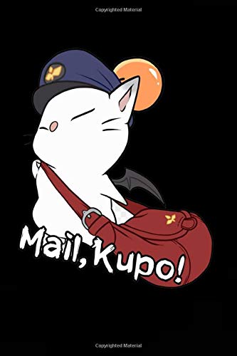 Final Mail Kupo Fantasy Notebook: 100 College Ruled Pages High Quality Soft Cover ; Matte ; Size 6" x 9" Premium