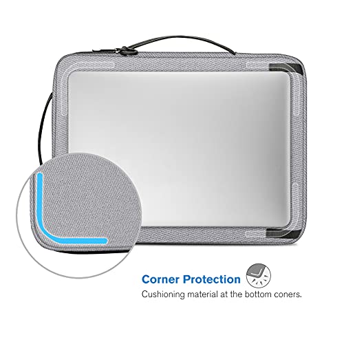 FINPAC Funda para Portátiles, Bolsa de Transporte Hombro Maletín Repelente al Agua para Macbook Pro 14 2021, 13.3" MacBook Air M1 A2179 A1932, MacBook Pro 13 A2251 A2289 A2159, Surface Pro X/7/6/5/4/3