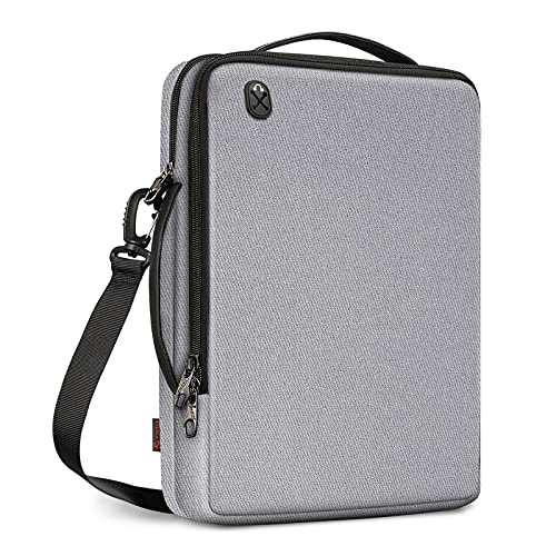 FINPAC Funda para Portátiles, Bolsa de Transporte Hombro Maletín Repelente al Agua para Macbook Pro 14 2021, 13.3" MacBook Air M1 A2179 A1932, MacBook Pro 13 A2251 A2289 A2159, Surface Pro X/7/6/5/4/3