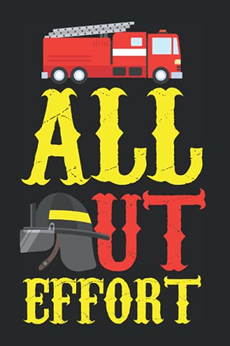 Fire brigade notebook: 120 Pages Checkered - Volunteer Fire Department Professional Firefighter Firewoman Firefighter Profession Saying