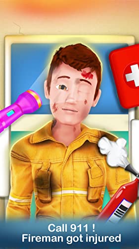 Firefighter Rescue Surgery Simulator - Er Emergency Ambulance Game