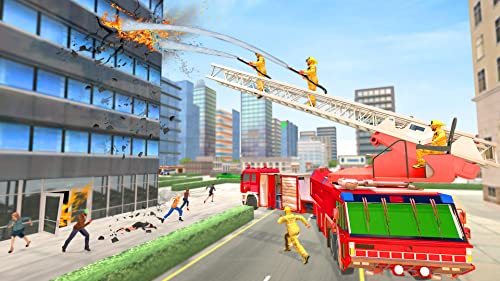 Firefighter Truck Driving Simulator : Rescue Games