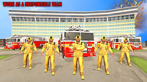 Firefighter Truck Driving Simulator : Rescue Games