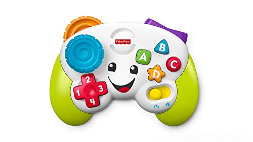 Fisher-Price Mi primer mando de consola, juguete de aprendizaje para bebé +6 meses (Mattel FWG17)