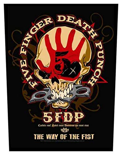 Five Finger Death Punch Way Of The Fist espalda parche