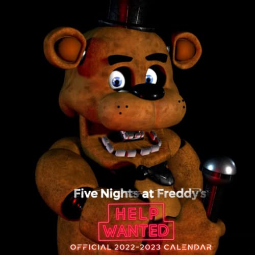 Five Nights at Freddy's Help Wanted Calendar 2022-2023: Five Nights at Freddy's Calendar 2022 - OFFICIAL Games calendar 2022 18 months- Planner Gifts ... 17''x11''(Kalendar Calendario Calendrier). 6