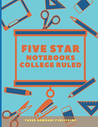 Five Star Notebooks College Ruled: Spiral Notebook College Ruled Five Star - Notebooks College Ruled 1 Subject Five Star, 2 Subject Five Star - with ... Notes - Large Size 8-1/2" x 11" - Paperback