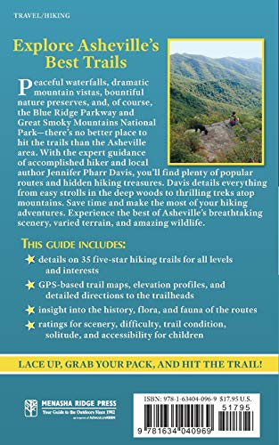 Five-Star Trails: Asheville: 35 Spectacular Hikes in the Land of Sky [Idioma Inglés]