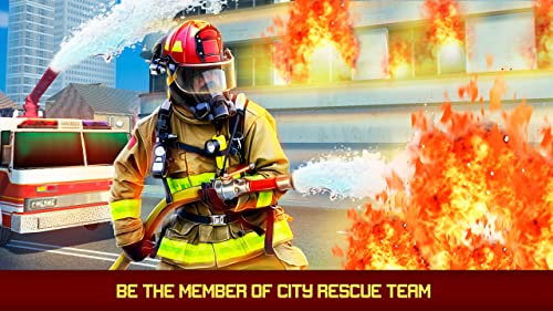 Flaming Urban City Firefighter Simulator – Alarm of Rescue Heroes