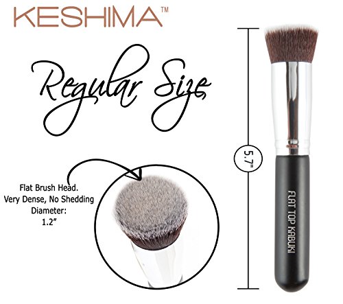 Flat Top Kabuki Brush By Keshima