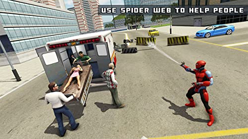 Flying Spider Hero - The Super Hero Game 2021