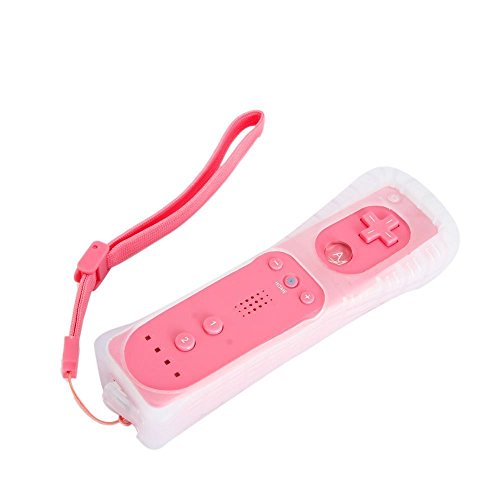 FONCBIEN Mandos a Distancia para Wii , Mando a Distancia De Repuesto con Funda De Silicona y Correa para La Muñeca para Nintendo Wii y Wii U