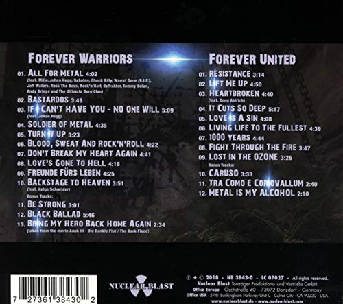 Forever Warriors, Forever United (Limited 2 X Digipack)