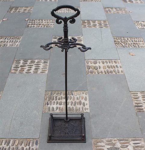 Forged Iron Fireplace Tools 5 Piece Wrought Iron Fireplace Tool Set for Brick Fireplace Fireplace Tools Set with Loop Tops