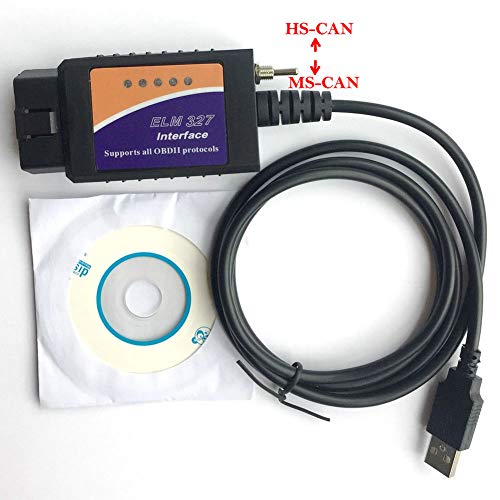 Forscan ELM327 USB Elmconfig OBD dispositivo con interruptor CAN BUS código de problema Scanner Diagnostic Tool para Amenrican Cars