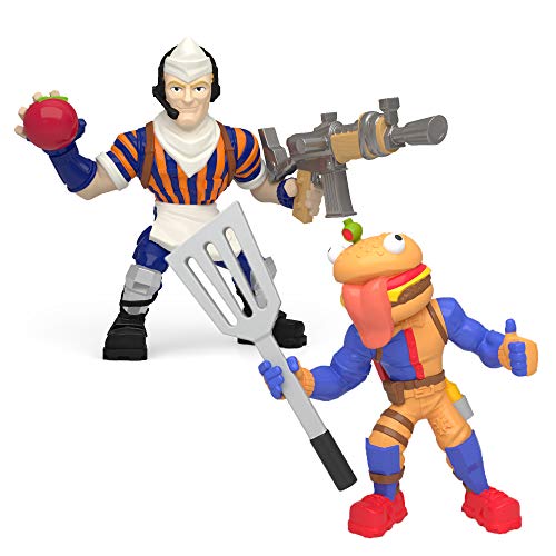 Fortnite Duo Pack – 2 Figuras Battle Royale Collection – Beef Boss y Grill Sergeant, Multicolor (Moose Toys 63543)