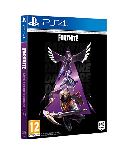 Fortnite: Lote Fuego Oscuro (Esta caja contiene código de descarga)