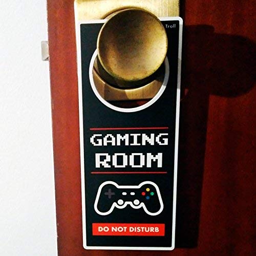 Framan Colgador para Puertas o Poming de Do Not Disturb Modelo Gaming Room