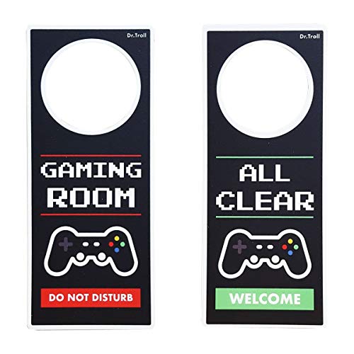 Framan Colgador para Puertas o Poming de Do Not Disturb Modelo Gaming Room