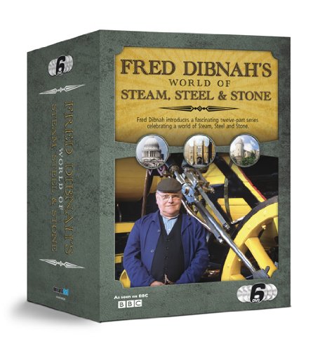 Fred Dibnah's World Of Steam, Steel & Stone Box Set [DVD] [Reino Unido]