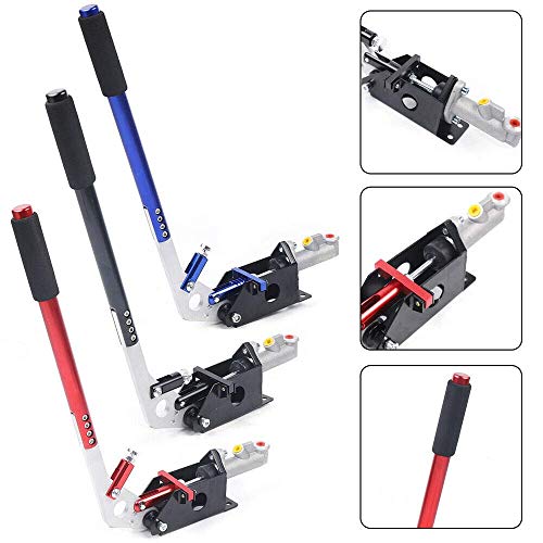 Freno de mano hidráulico universal Fly Off Rallye Drift horizontal vertical para juegos de carreras Logitech (rojo)