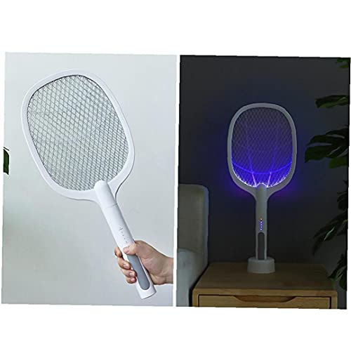Froiny 1 Pc Mosquitera Eléctrica Swatter USB 1200mah Recargable Mosquito Slap Fly Insecto Matando Herramienta