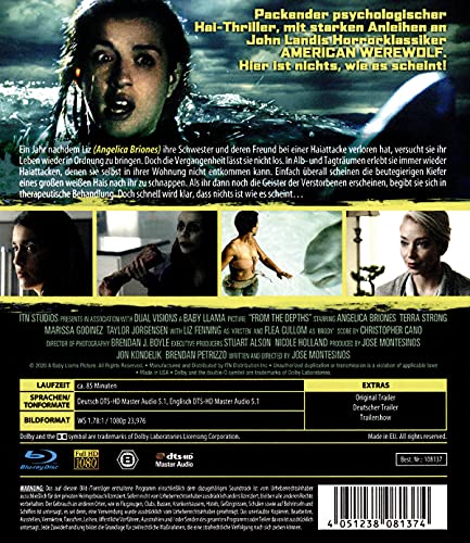 From the Depths - Dunkle Abgründe (uncut) [Alemania] [Blu-ray]
