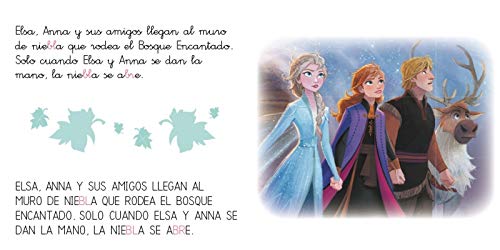 Frozen 2. Un cuento para cada grupo consonántico: bl, br, cl, cr, dr (Leo con Disney - Nivel 1)